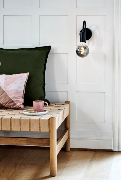 Nordlux Venice Vegglampe i svart metall